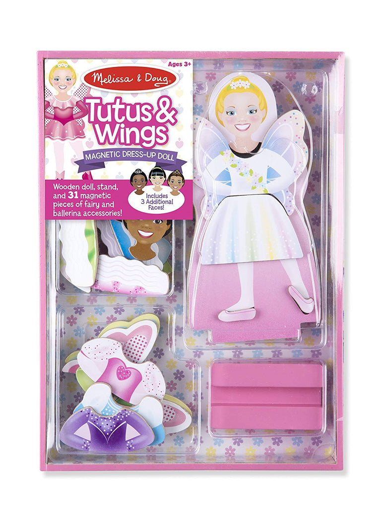 Melissa & Doug Magnetic Dress-up-Tutus & Wings Set