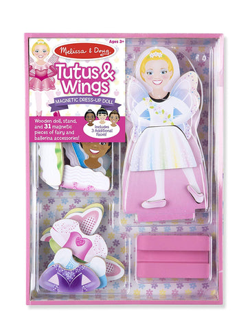 Melissa & Doug Magnetic Dress-up-Tutus & Wings Set