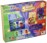 PJ Masks 5 Packs Wood Puzzle