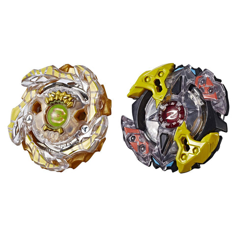 Beyblade Zeutron Z4 and Betromoth B4 Tops