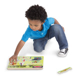 Melissa & Doug Zoo Animals Sound Puzzle - Wooden Peg Puzzle With Sound Effects (8 pcs)