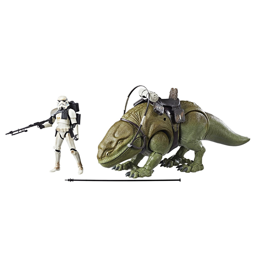 Star Wars The Black Series Dewback and Sandtrooper