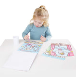 Melissa & Doug My First Paint With Water Art Pad - Cheerleaders, Flowers, Fairies, and More (24 Pages)