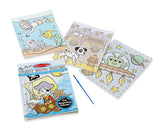 Melissa & Doug My First Paint with Water Kids' Art Pad With Paintbrush - Pirates, Space, Construction, and More