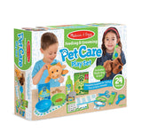 Melissa & Doug Feeding and Grooming Pet Care Play Set