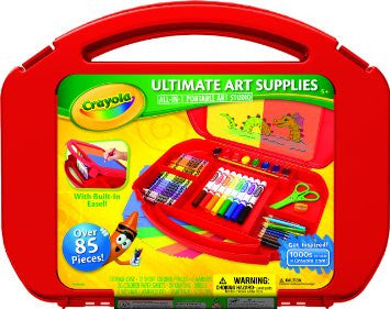 Crayola Ultimate Art Case with Easel (Color May Vary)