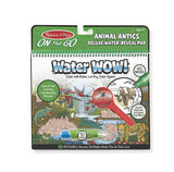 Melissa & Doug On the Go Water Wow! Reusable Water-Reveal Deluxe Activity Pad – Animal Antics