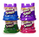 Kinetic Sand Neon Colors | Gift Set of 4 Colors - Purple, Blue, Pink & Green 5 oz Containers