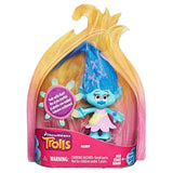 Set of 5: DreamWorks Trolls Small Town Collectible Figures (Wild Printed Hair Series) - Poppy, Branch, Maddy, Moxie, Guy Diamond