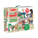 Melissa & Doug Fresh Mart Grocery Store Food and Role Play Set (84 Pcs) Toy