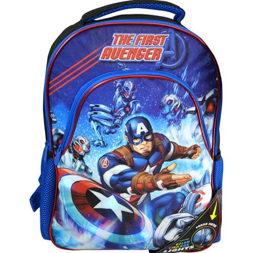 Avengers Captain America Light Up 16" Backpack
