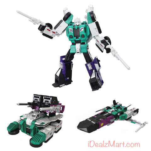 Transformers Generations Titans Return Six Shot and Decepticon Revolver