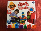 Work 24 Pc Block Set In Window Box