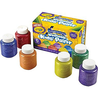Crayola Washable Kid's Paint (6 count)